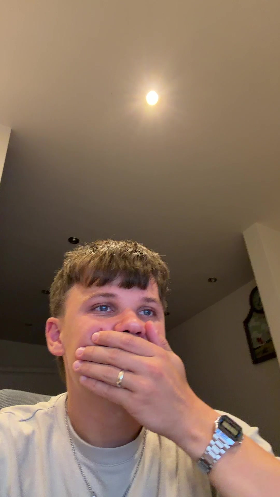 Man Amazed, Dramatic Jaw Drop Reaction