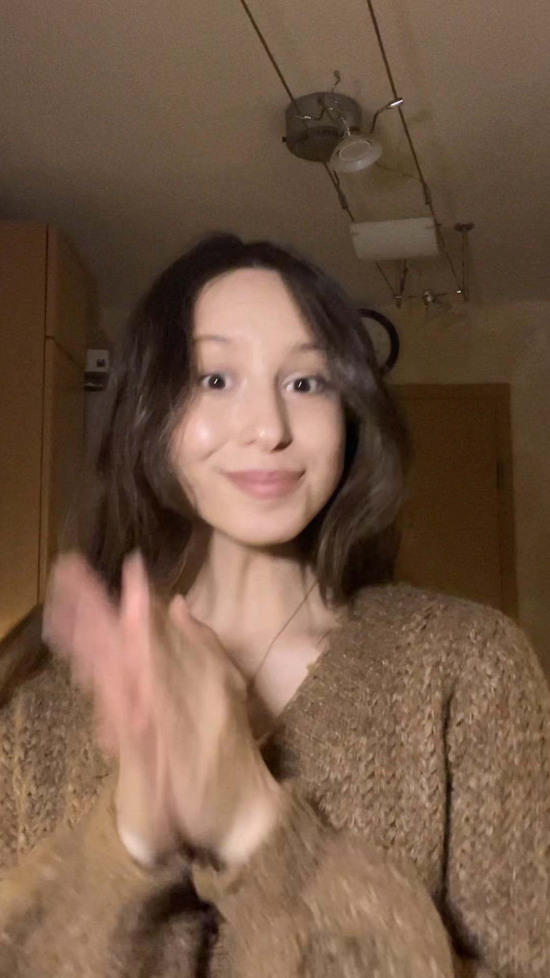 Ana's Playful and Sweet Smile